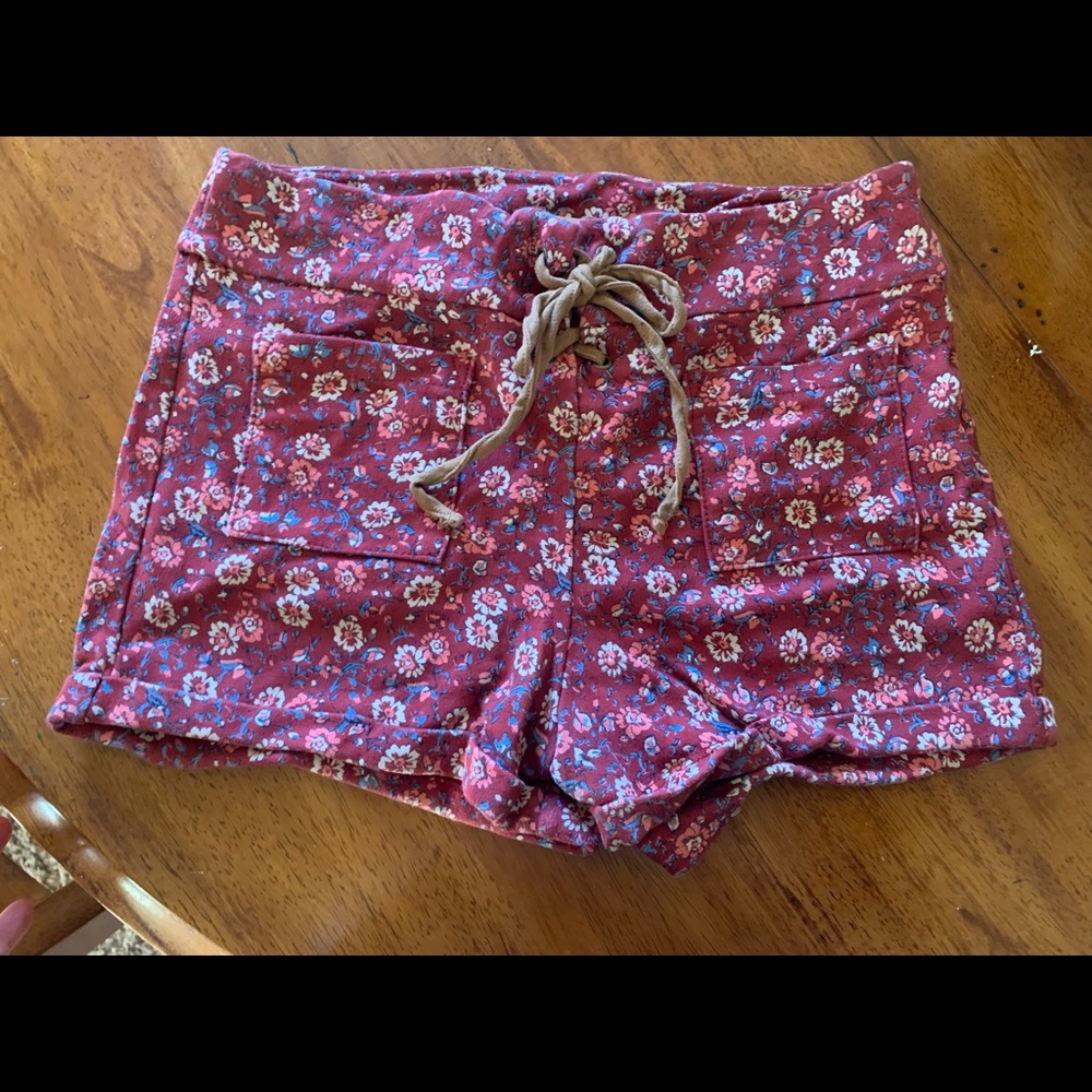 Hollister cotton mini shorts